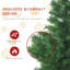 Arbre de Noël pin vert 3 pi