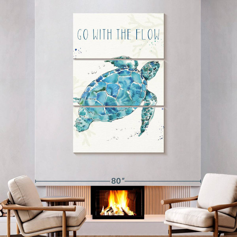 Brampt Deep Sea V, 74" H x 48" W
