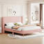 Grand lit plateforme tapissier Daventry-568448518