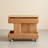  Mobile Solid Oak End Table with Adjustable Lift Top and Storage-1797445064