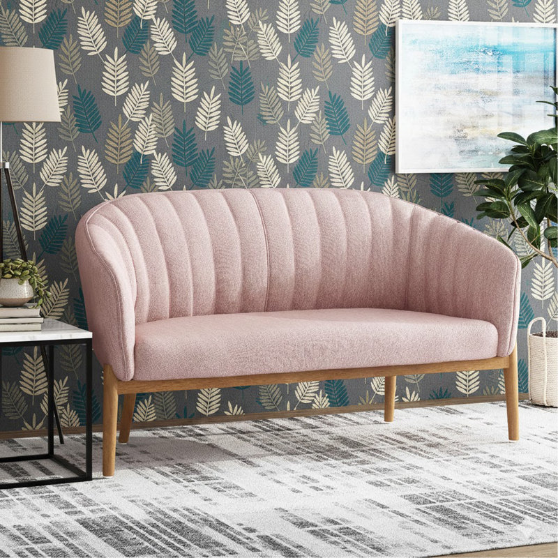 Causeuse Kerby, Rosé clair
