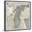 « neuvième table rétro map »-cadre photo imprimé sur papier-2027301613
