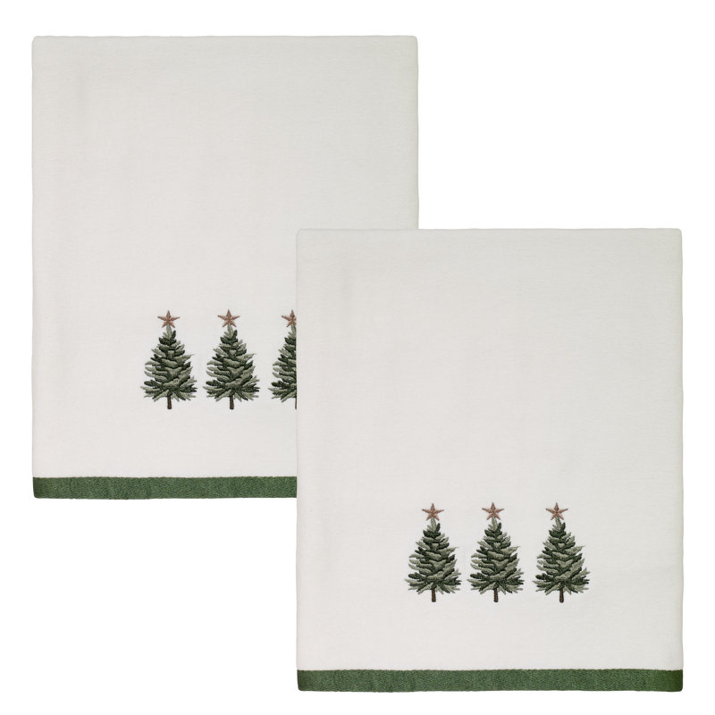 Avanti Linens Trees 2-Pack Bath Towel Set