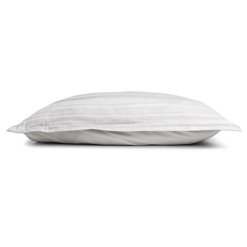Mirage Standard Sham, Silver, Euro