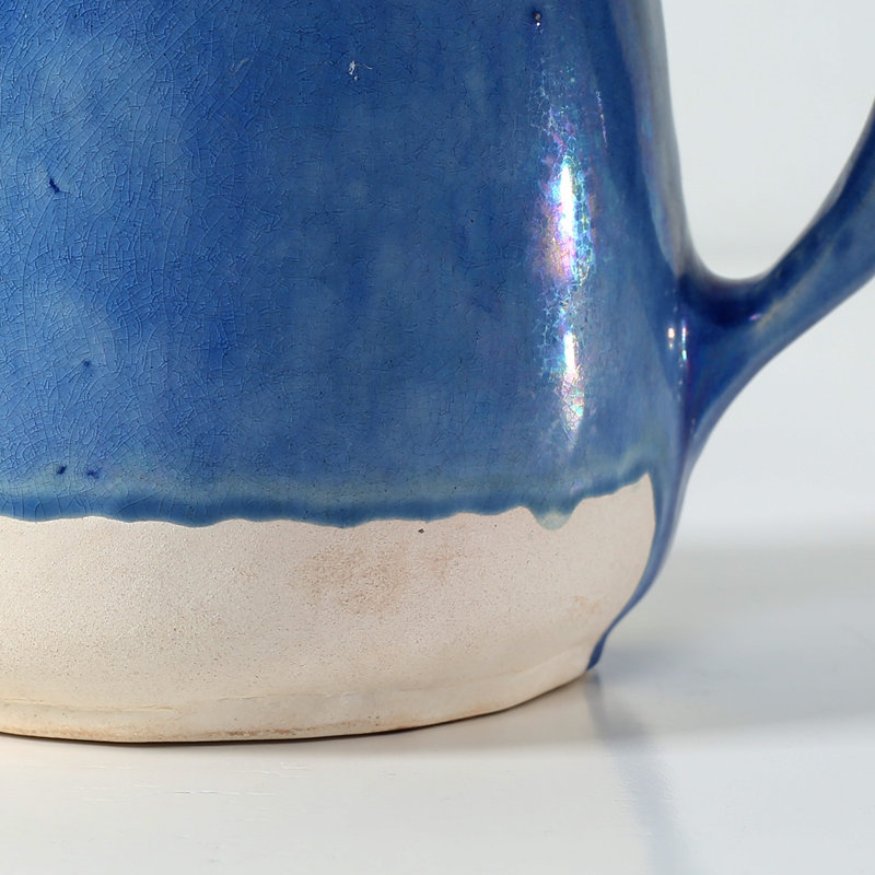 Approx. 6 Inches High Blue Pitcher (4.3" Opening)