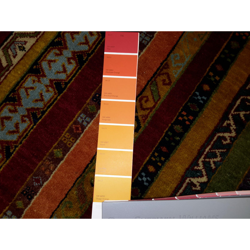 Neissa Oriental Area Rug in Multicolor Red