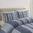 Modern Bedding Sets, 100 Cotton Full Queen Striped Comforter for Home