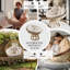 WOWMAX Papasan Chair Cushion （No chair）