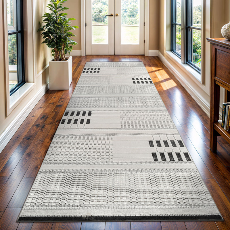 Tapis d'intérieur moderne, Tapis de couloir de 2 pi x 7 pi