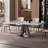 Italian style luxury rectangular dining table sets-107149855-107149856