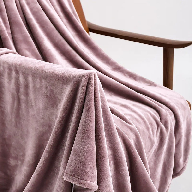 Couverture , Rose, Jeté