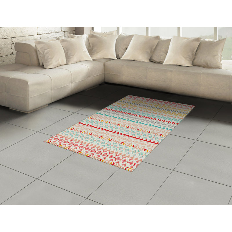 Leonard Patterned Area Rug, Rectangle 120 x 180cm
