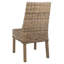 Chaise d'appoint en osier naturel Armine