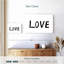 Plaque murale Love BW-1579579838