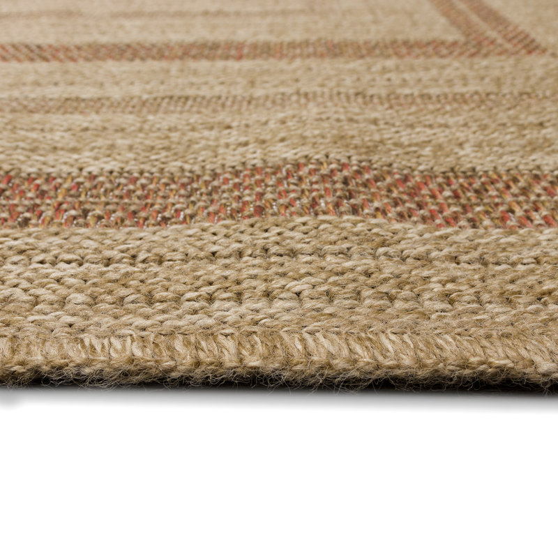 Mccleod Geometric Indoor / Outdoor Rug, Rectangle 5'3" x 7'3"