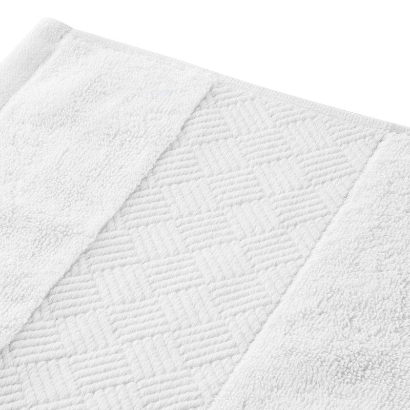 Panavista Cotton Bath Towel, White