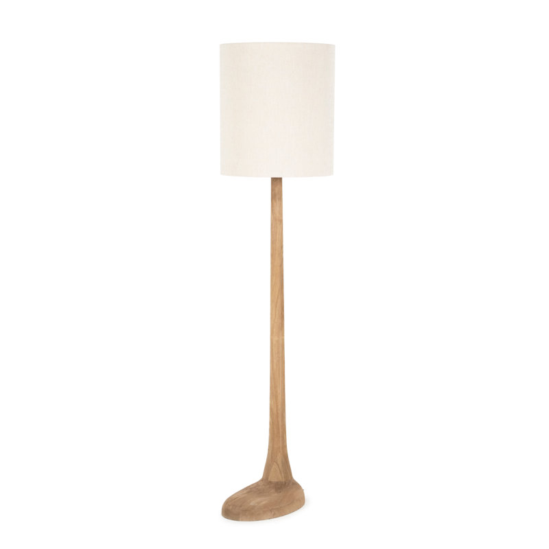 Rine Floor Lamp, Brown