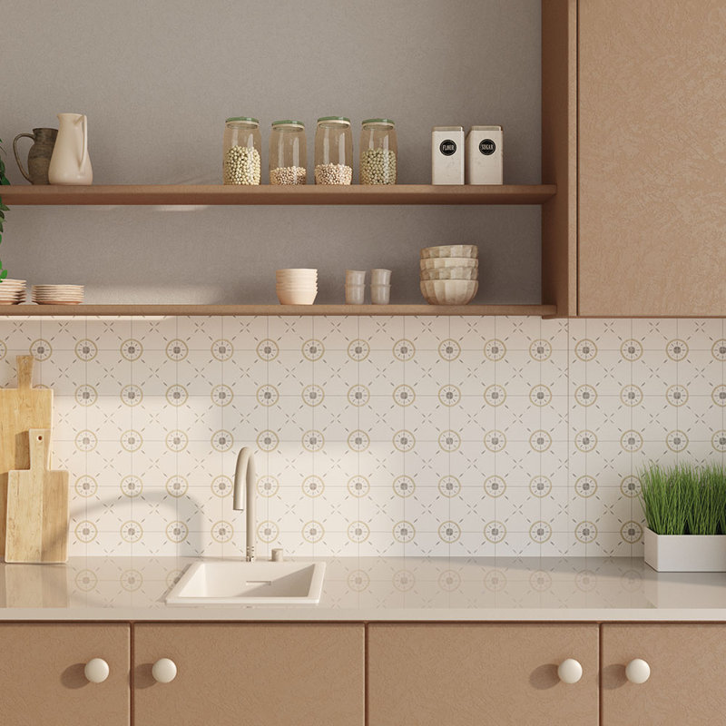Carreau de porcelaine Santorini, Beige