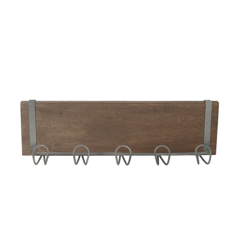 Porte-manteau mural en bois Legaspi