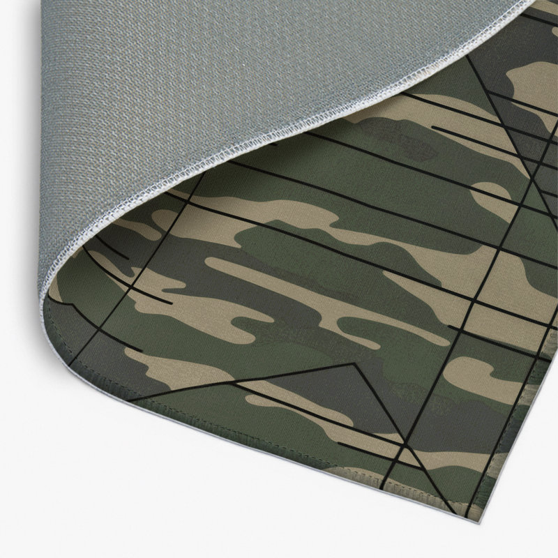Tapis intérieur et extérieur Tactical Stitch, Rectangulaire 3 pi x 5 pi