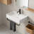 Bathroom Vessel Sink With Tower Rack