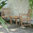 Apollonia Metal Outdoor Armless Lounge Chair
