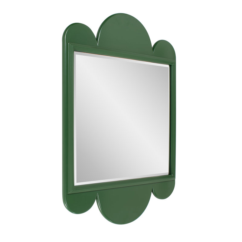 Miroir Scalloped Colony, Vert forêt