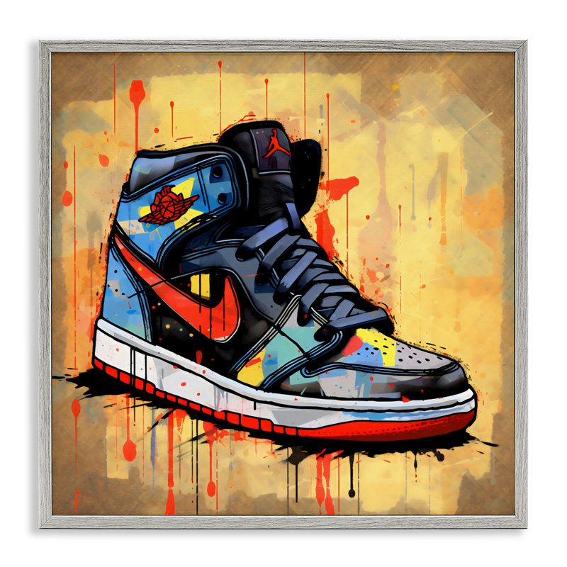 Giclée encadrée, conçue par Creative Studio, H 17 po x l 17 po, Estampe numérique Farmhouse