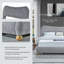 Lit plateforme tapissier Lunara-1326052478