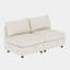 Canapé en tissu beige-114427290