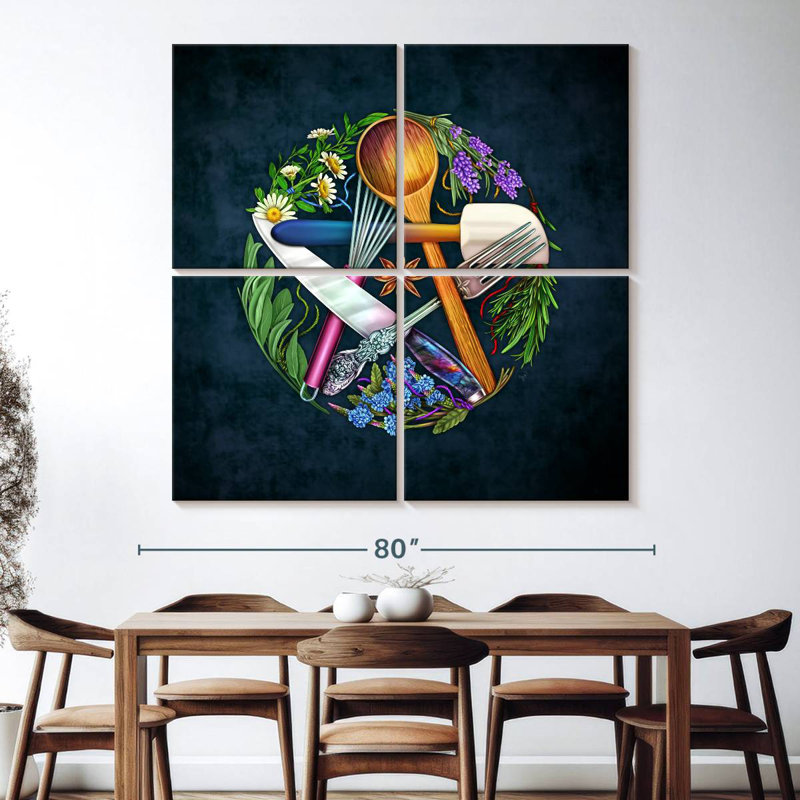 Senne de cuisine Magick Pentacle, H 74 po x l 74 po