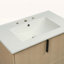 Meuble-lavabo de 30 pouces avec lavabo, tiroirs pleine extension, glissières à fermeture en douceur et conception cannelée-1483673376