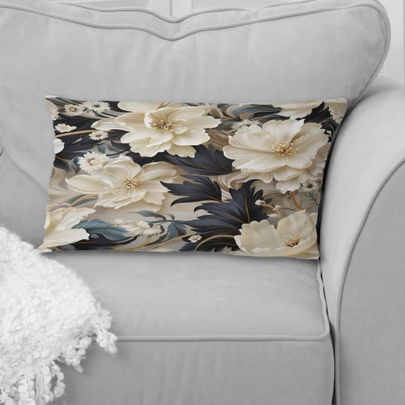 Motif victorien éthéré rococo Flourish Victorian XXVI - imprimé floral