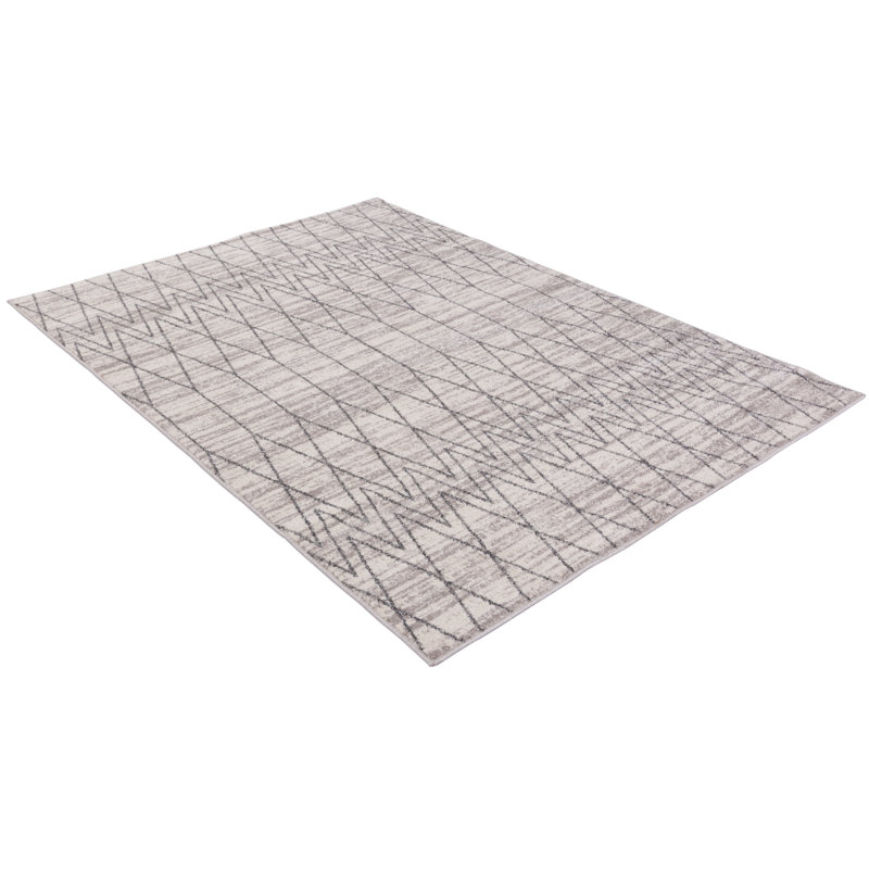 Knut Geometric Area Rug, Rectangle  133 x 190cm