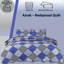 Cotton Blend Floral Bedspread with Pillowcases-109478379