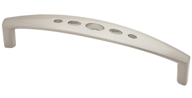 Poignée 3- 3-4 po moderne, Nickel satiné