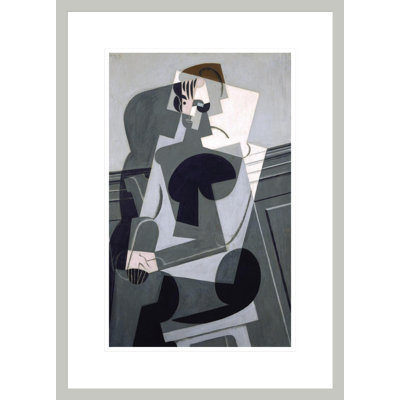 Portrait de Madame Josette Gris (Portrait of Josette Gris) by Juan Gris -Framed Giclee Print