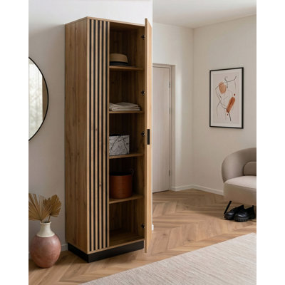 Tanay 1 Door Iron Wardrobe