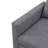 Light Gray Linen Storage Sofa