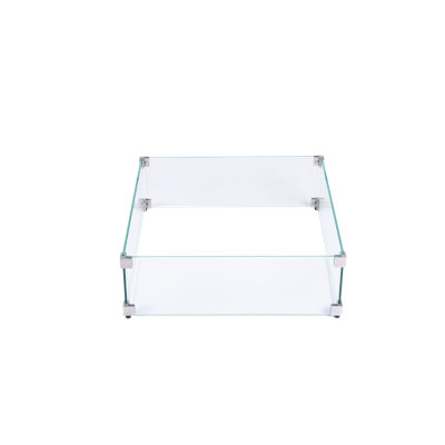 Elementi Plus Square Fire Pit Flame Guard