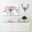 Amaryllis Josephine Flowers - Wrapped Canvas-55368673