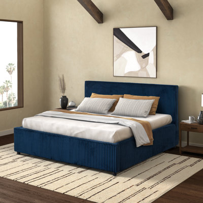 Mallika Plush Corduroy Bed