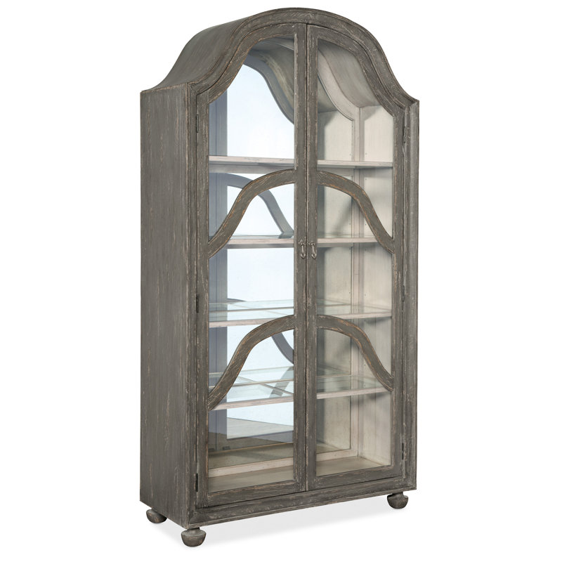 Alfresco Lighted Curio Cabinet