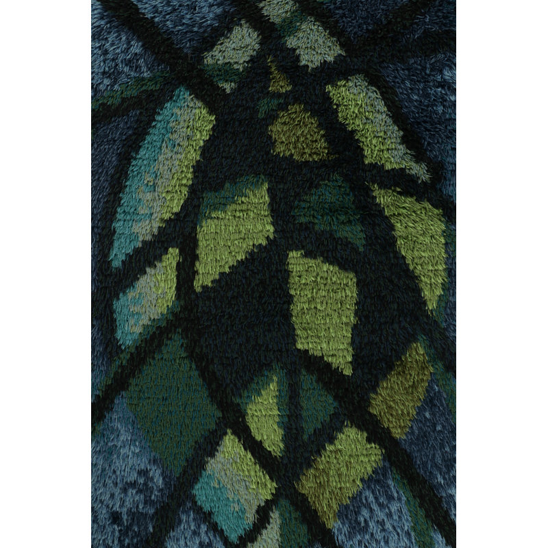 Vintage One-of-a-Kind 3'1x4'11 Hand Knotted Area Rug