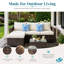 Ensemble de conversation modulaire avec coussins 3 pièces Southerland-51233253