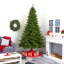 Lighted Artificial Spruce Christmas Tree-1923290446