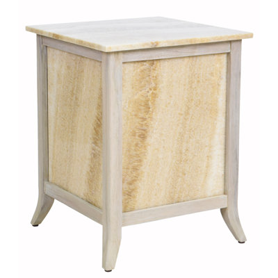 Illumination Outdoor Square Side Table