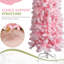 Arbre de Noël artificiel rose 7,5 pi