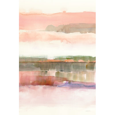 Influence of Line and Colour by Mike Schick - Painting Print