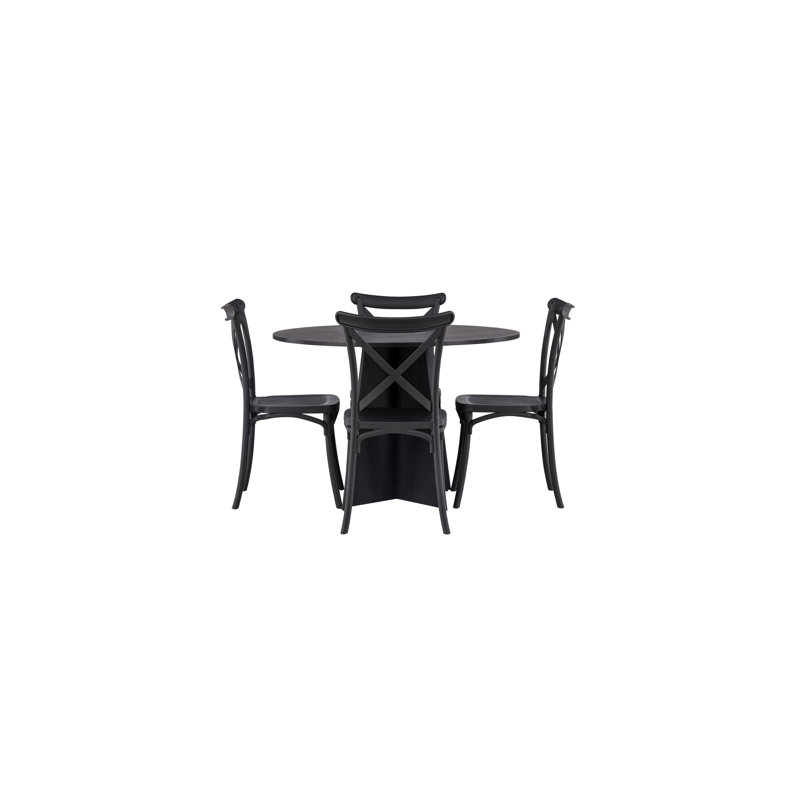 Barrile 4 - Person Dining Set